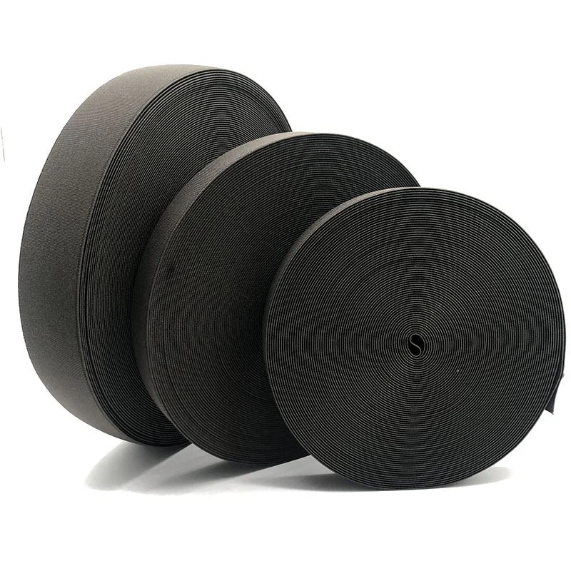 25mm Military black Elastic bands 25mm Military black Elastic bands