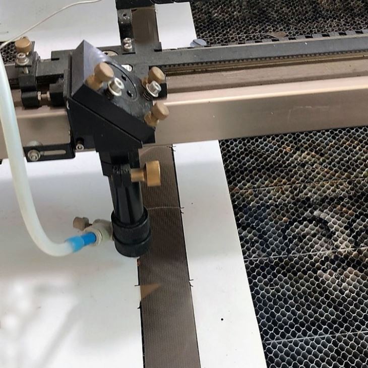 Laser Cutting Webbing Hot Cutting End